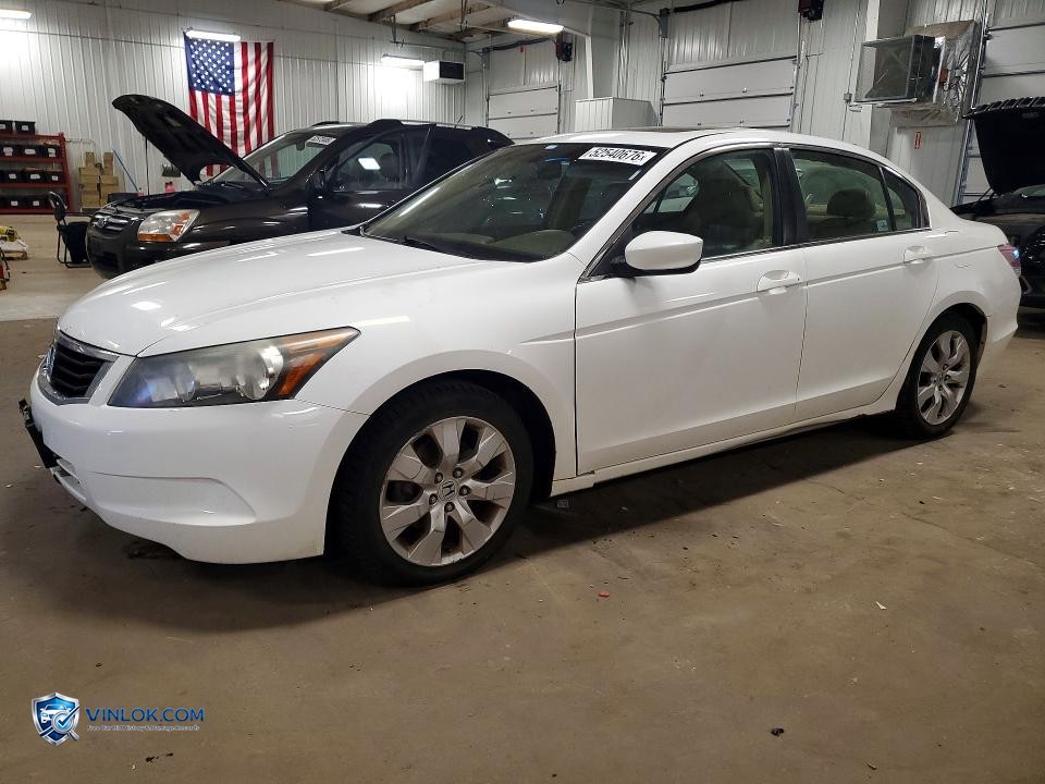 2008 HONDA ACCORD EXL – Lot 52540676 auction photo
