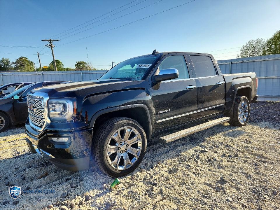 2017 GMC SIERRA K1500 DENALI – Lot 52541486 auction photo