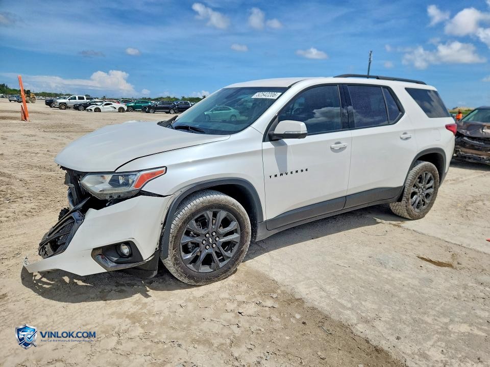 2021 CHEVROLET TRAVERSE RS – Lot 52542206 auction photo