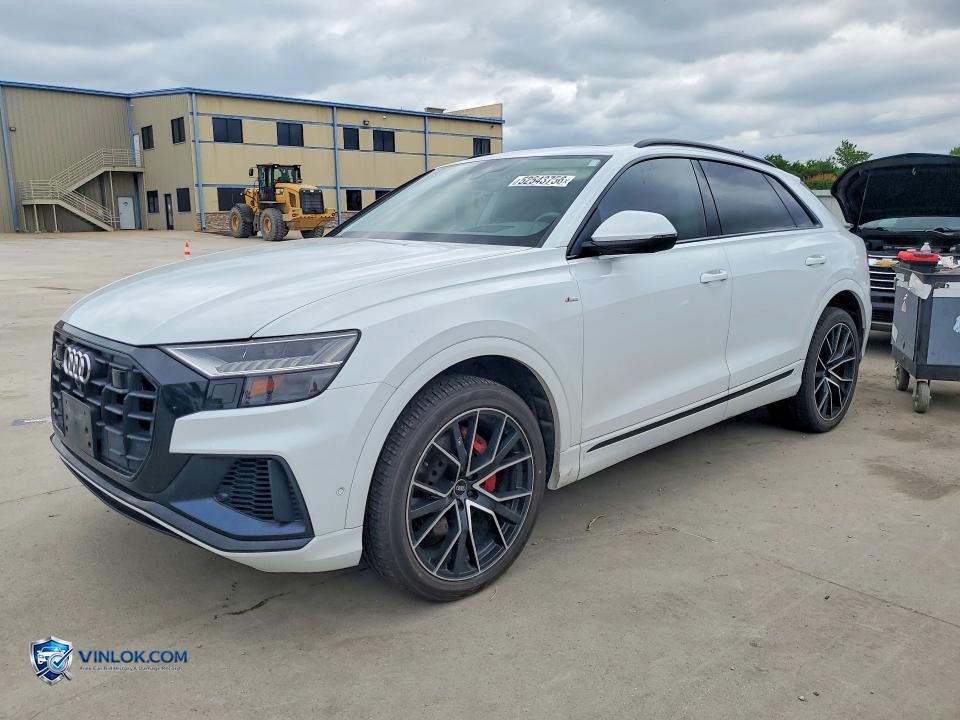 2020 AUDI Q8 PRESTIGE S-LINE – Lot 52543756 auction photo
