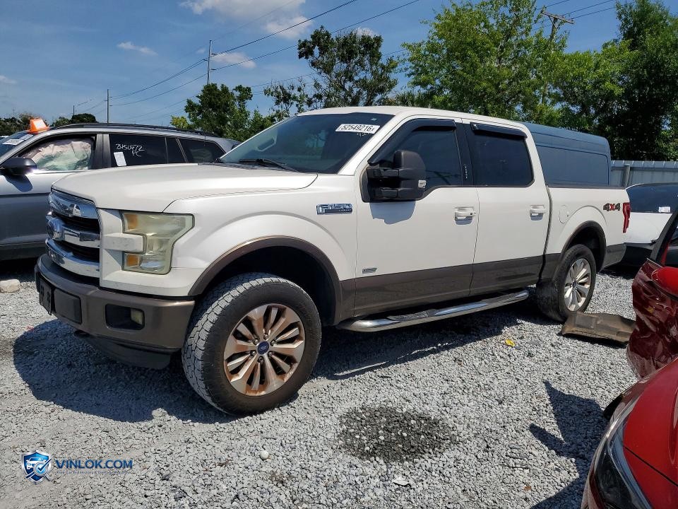 2015 FORD F150 SUPERCREW – Lot 52549216 auction photo