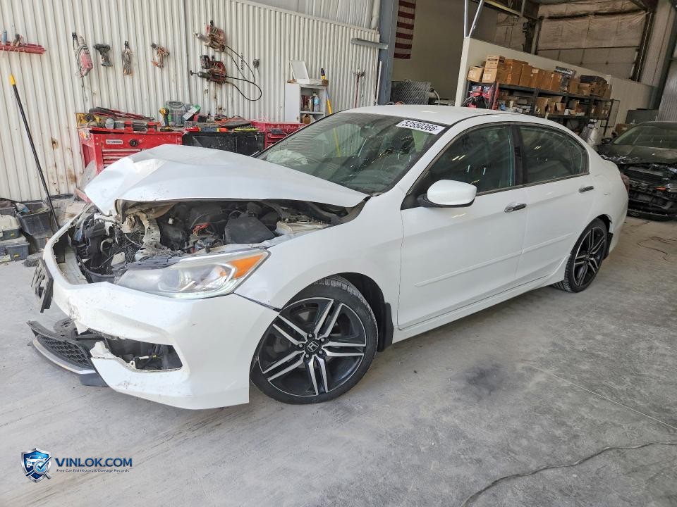 2016 HONDA ACCORD SPORT – Lot 52550366 auction photo
