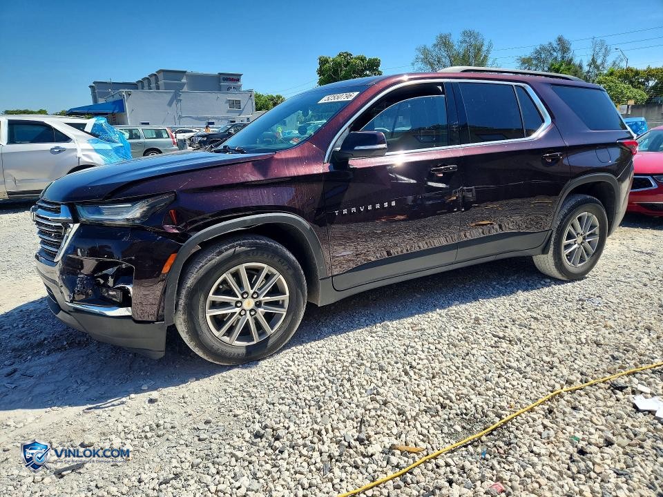 2023 CHEVROLET TRAVERSE LT – Lot 52550796 auction photo