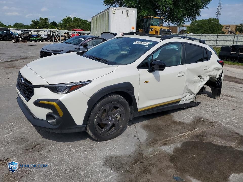 2025 SUBARU CROSSTREK SPORT – Lot 52551056 auction photo