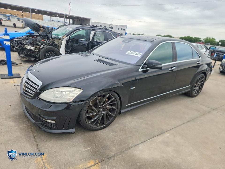 2012 MERCEDES-BENZ S 550 – Lot 52551136 auction photo