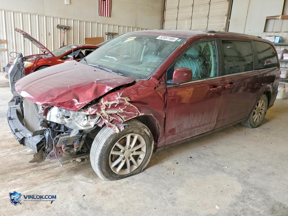 2019 DODGE GRAND CARAVAN SXT – Lot 52551166 auction photo