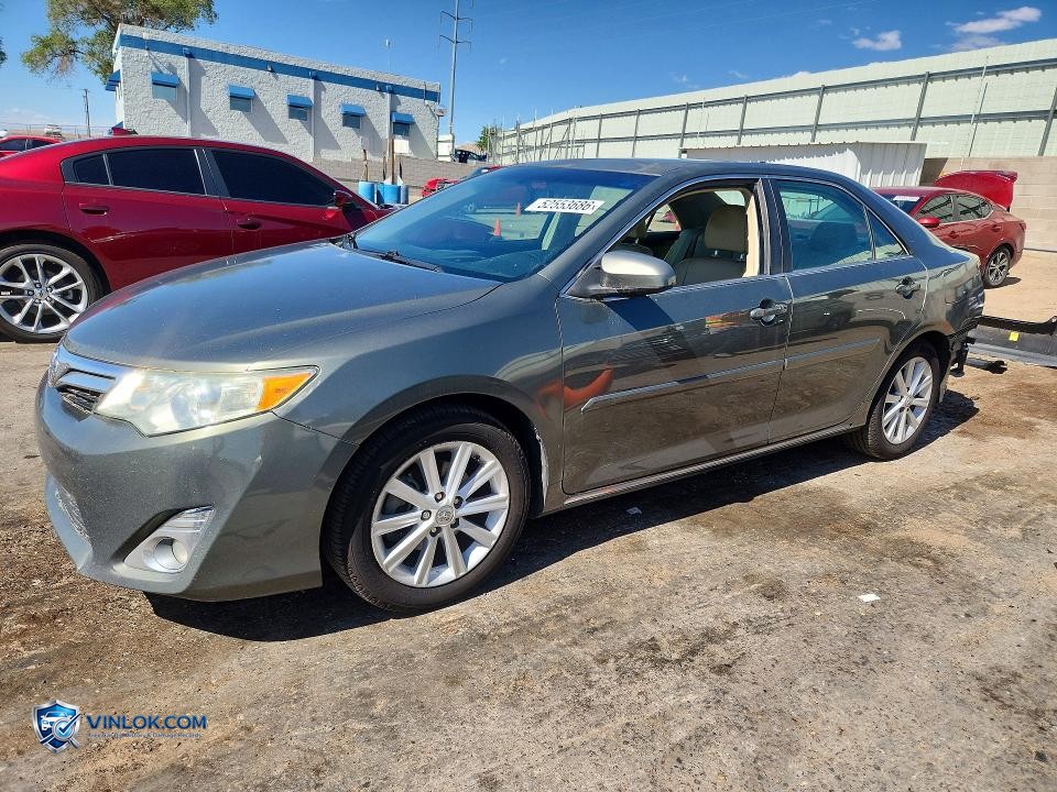 2013 TOYOTA CAMRY XLE V6 – Lot 52553686 auction photo
