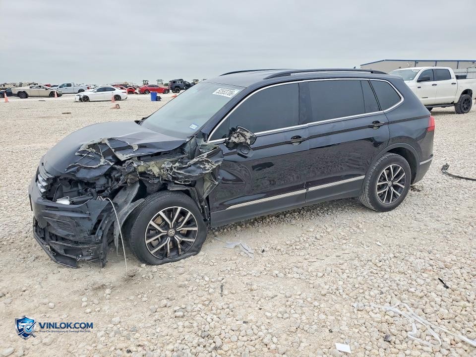 2021 VOLKSWAGEN TIGUAN SE – Lot 52553706 auction photo