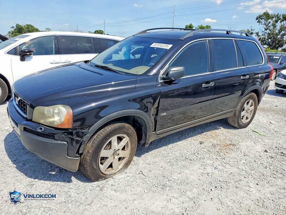 2004 VOLVO XC90 – Lot 52555226 auction photo