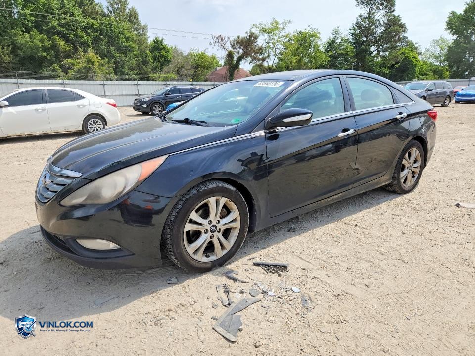 2012 HYUNDAI SONATA LIMITED – Lot 52556196 auction photo