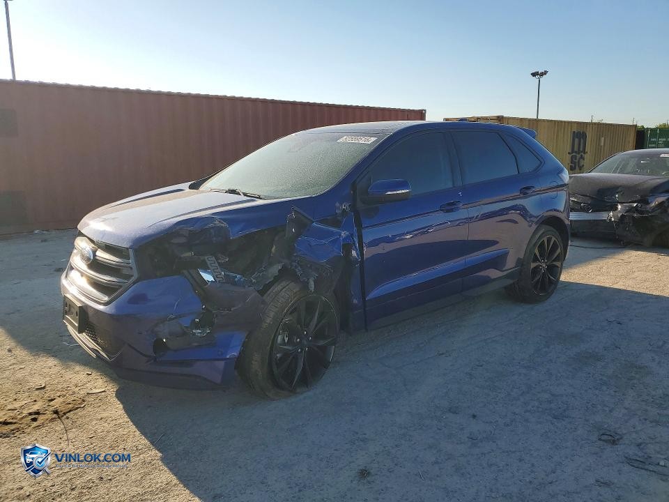 2015 FORD EDGE SPORT – Lot 52559516 auction photo