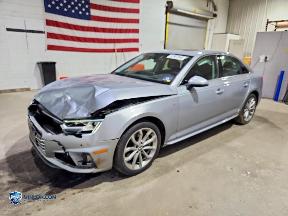 2019 AUDI A4 PRESTIGE – Lot 52561946 auction photo