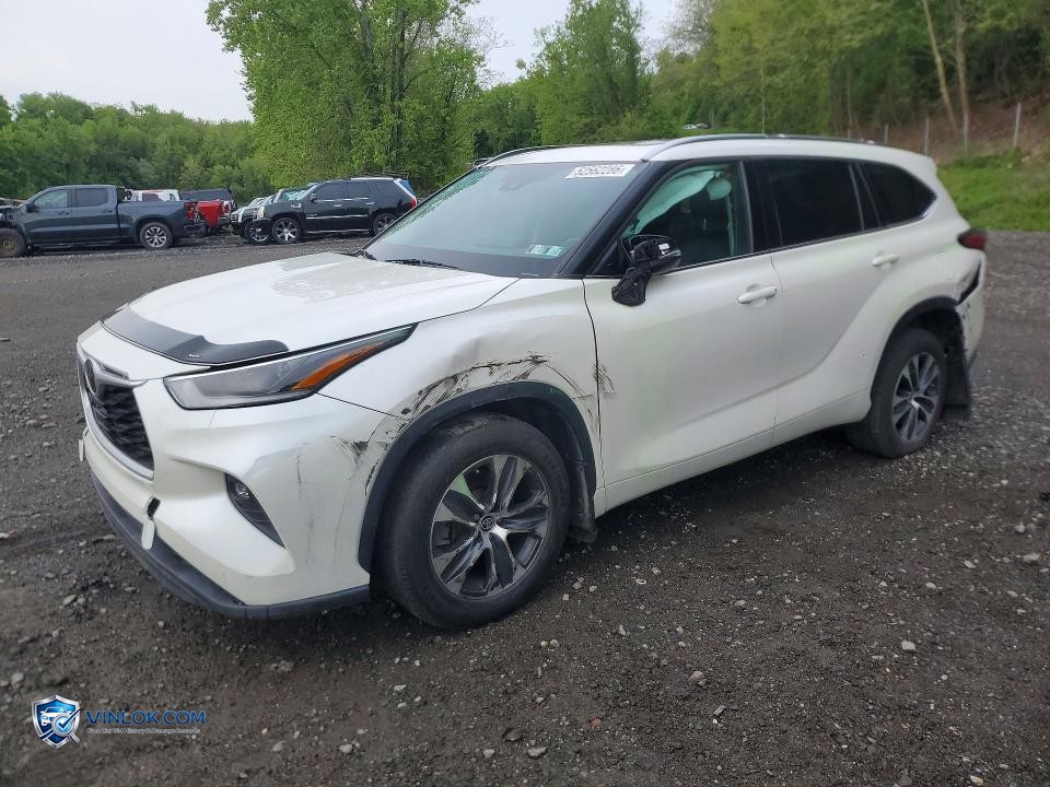 2021 TOYOTA HIGHLANDER XLE – Lot 52562286 auction photo
