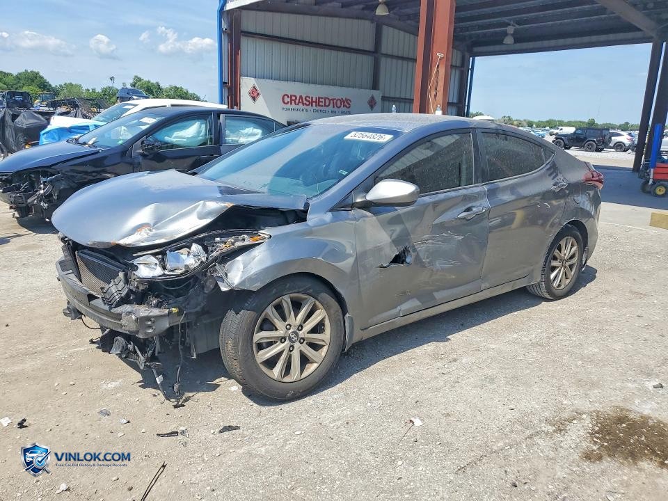 2016 HYUNDAI ELANTRA SE – Lot 52564826 auction photo