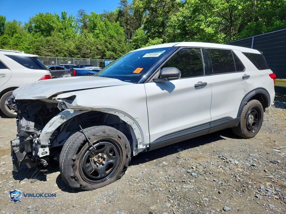 2020 FORD EXPLORER POLICE INTERCEPTOR – Lot 52565886 auction photo