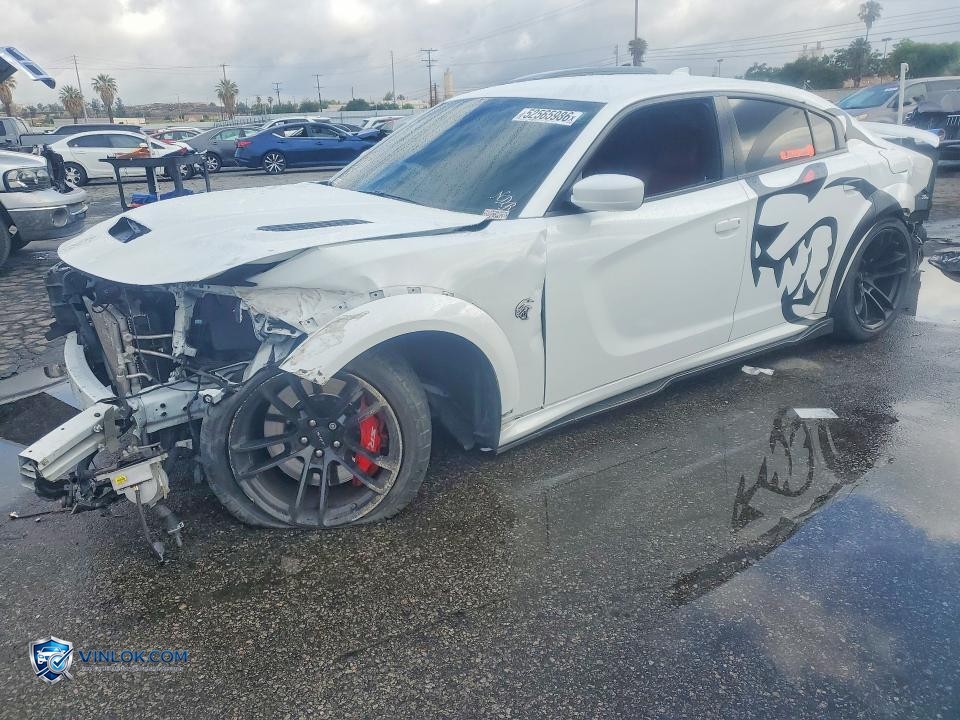 2022 DODGE CHARGER SRT HELLCAT – Lot 52565986 auction photo