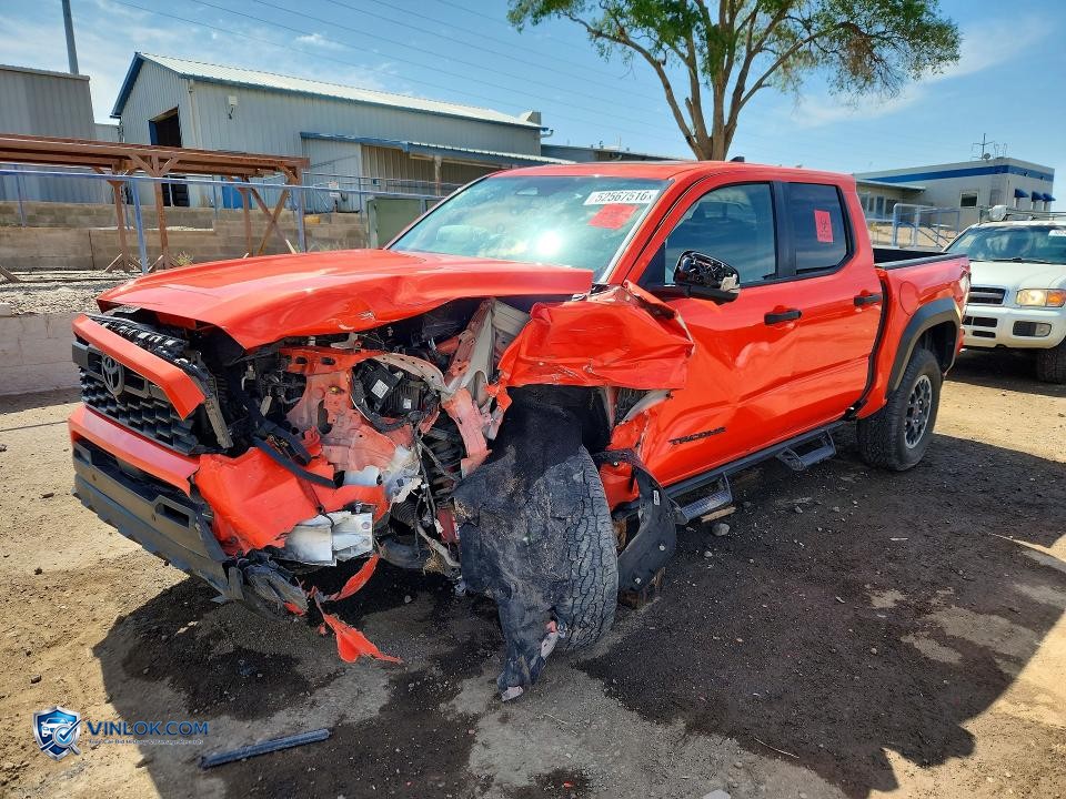 2024 TOYOTA TACOMA TRD OFF-ROAD – Lot 52567516 auction photo