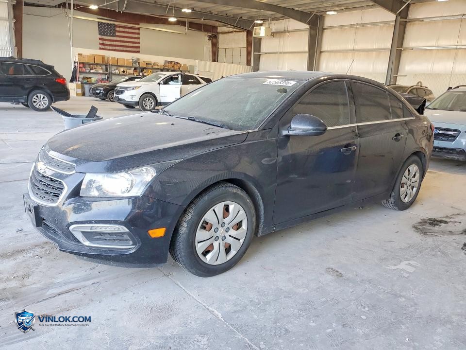 2016 CHEVROLET CRUZE LIMITED LT – Lot 52568396 auction photo