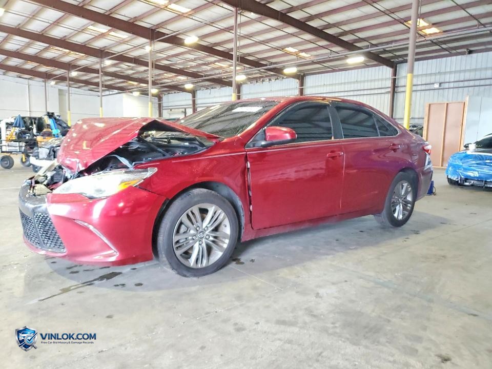 2016 TOYOTA CAMRY SE – Lot 52569196 auction photo