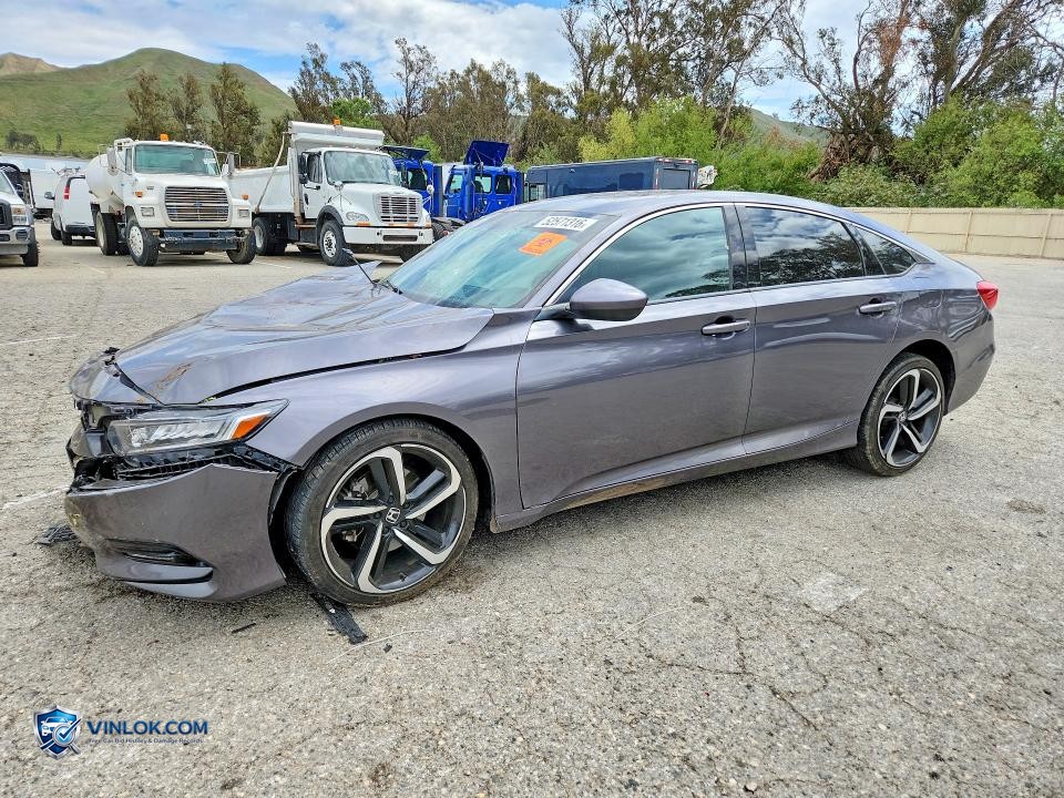 2018 HONDA ACCORD SPORT – Lot 52571316 auction photo