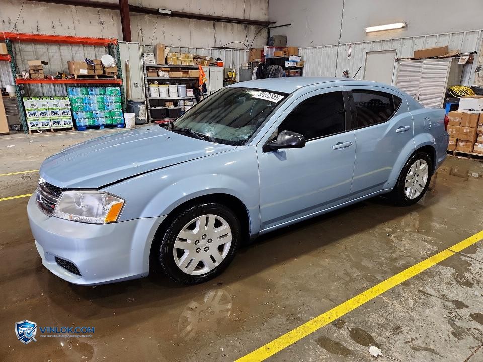 2013 DODGE AVENGER SE – Lot 52572056 auction photo