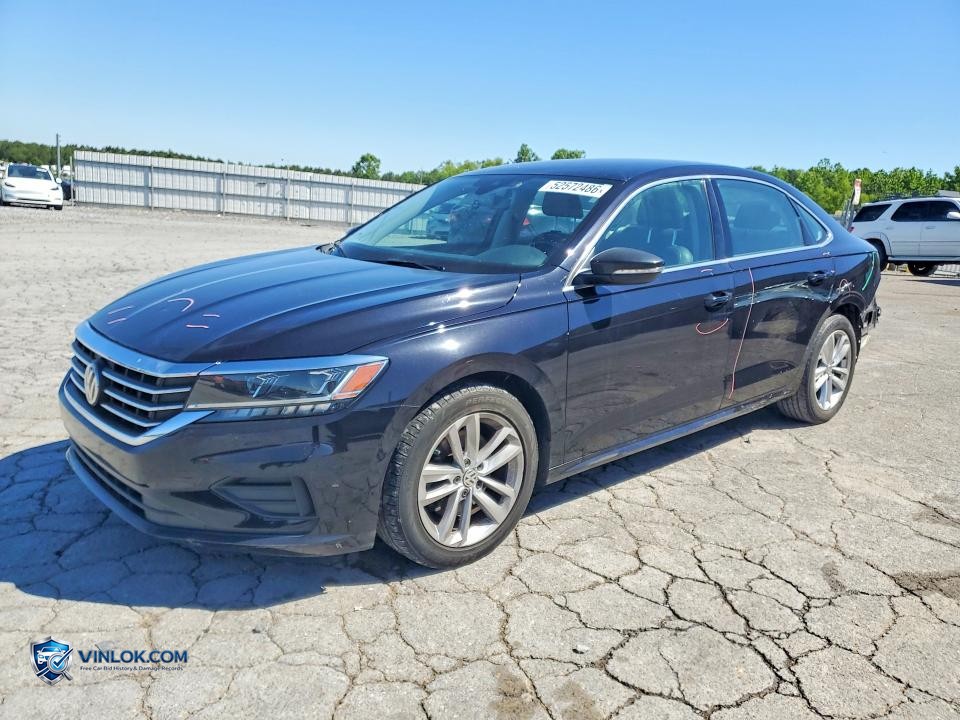 2020 VOLKSWAGEN PASSAT SE – Lot 52572486 auction photo