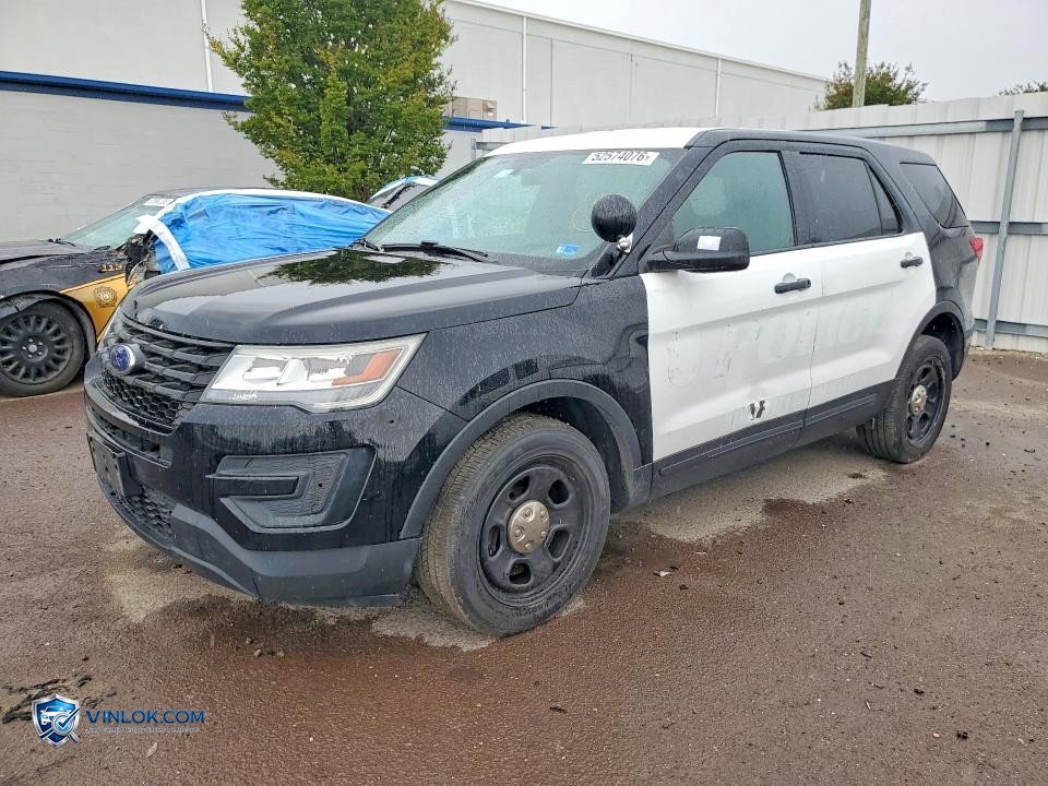 2017 FORD EXPLORER POLICE INTERCEPTOR – Lot 52574076 auction photo