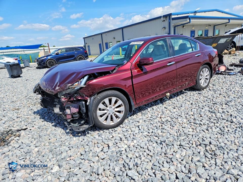 2014 HONDA ACCORD EXL – Lot 52574446 auction photo