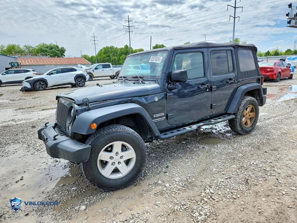2017 JEEP WRANGLER UNLIMITED SPORT – Lot 52574816 auction photo