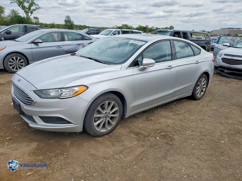 2017 FORD FUSION SE – Lot 52575876 auction photo