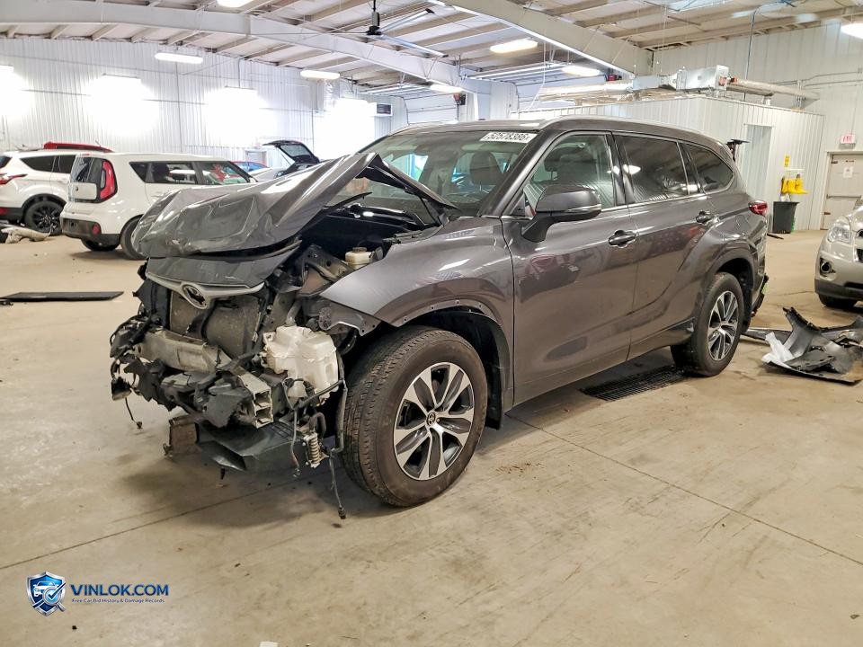 2022 TOYOTA HIGHLANDER XLE – Lot 52578386 auction photo