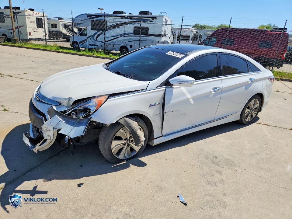 2015 HYUNDAI SONATA HYBRID LIMITED – Lot 52582206 auction photo