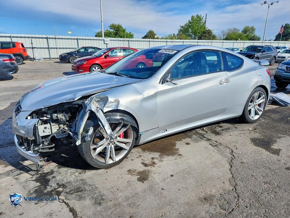2010 HYUNDAI GENESIS COUPE 3.8L – Lot 52583636 auction photo