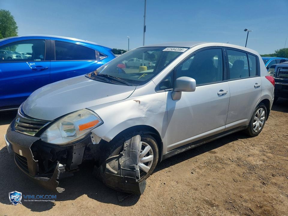 2011 NISSAN VERSA 1.8 S – Lot 52584206 auction photo