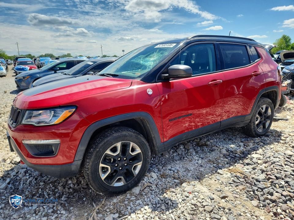 2018 JEEP COMPASS TRAILHAWK – Lot 52585106 auction photo