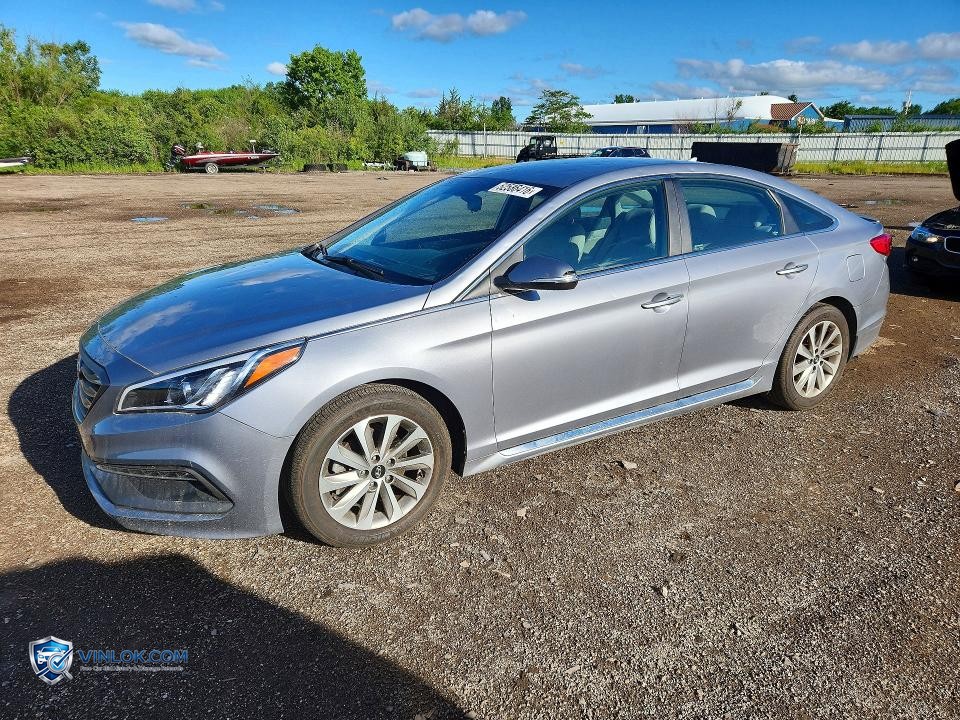 2015 HYUNDAI SONATA SPORT – Lot 52586416 auction photo