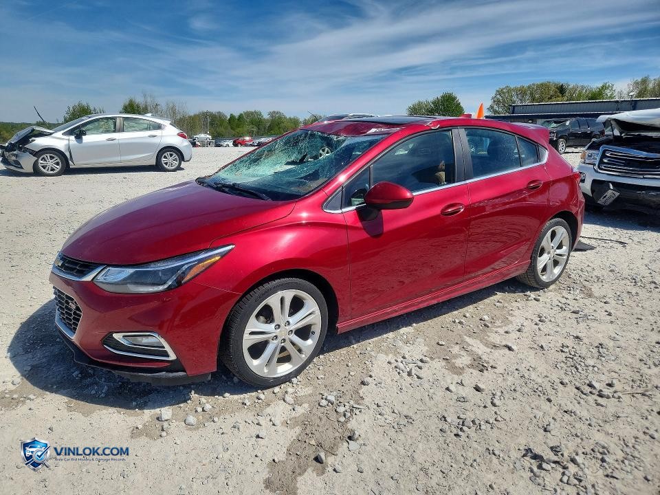 2018 CHEVROLET CRUZE LT – Lot 52586846 auction photo