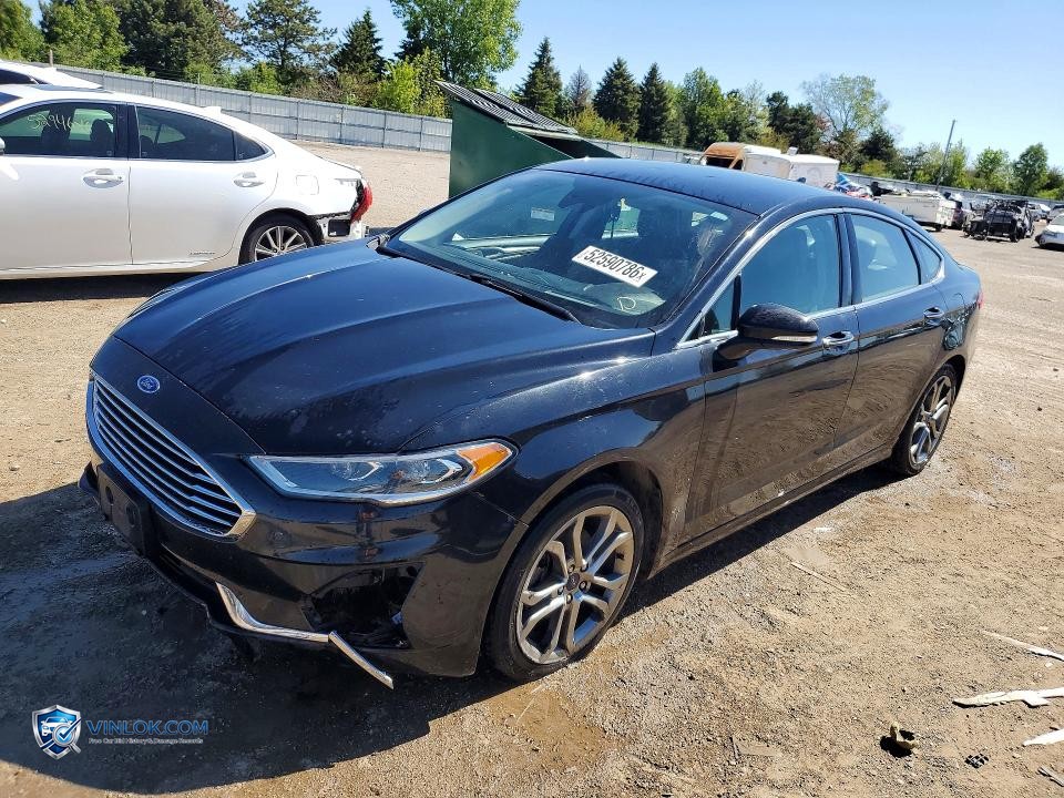 2019 FORD FUSION SEL – Lot 52590786 auction photo
