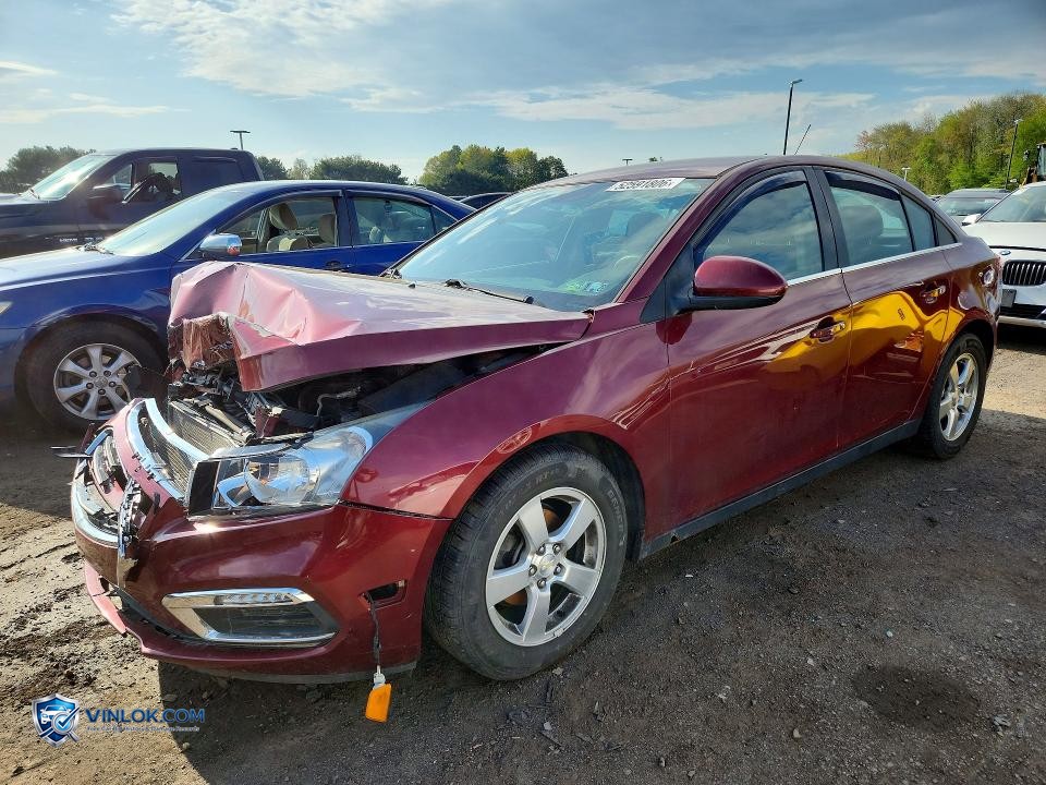2016 CHEVROLET CRUZE LIMITED LT – Lot 52591806 auction photo
