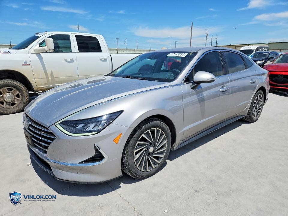 2021 HYUNDAI SONATA HYBRID SEL – Lot 52595896 auction photo