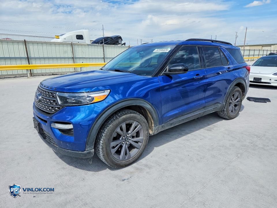2022 FORD EXPLORER XLT – Lot 52596826 auction photo