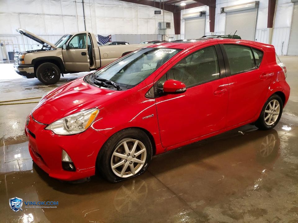 2012 TOYOTA PRIUS C FOUR – Lot 52596906 auction photo