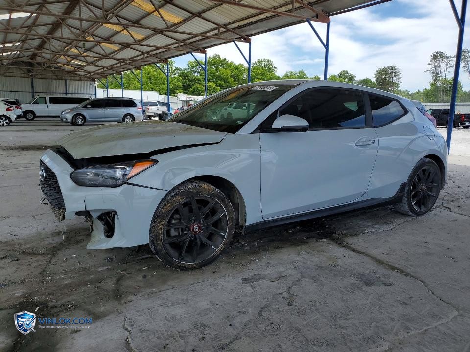2019 HYUNDAI VELOSTER TURBO R-SPEC – Lot 52598046 auction photo