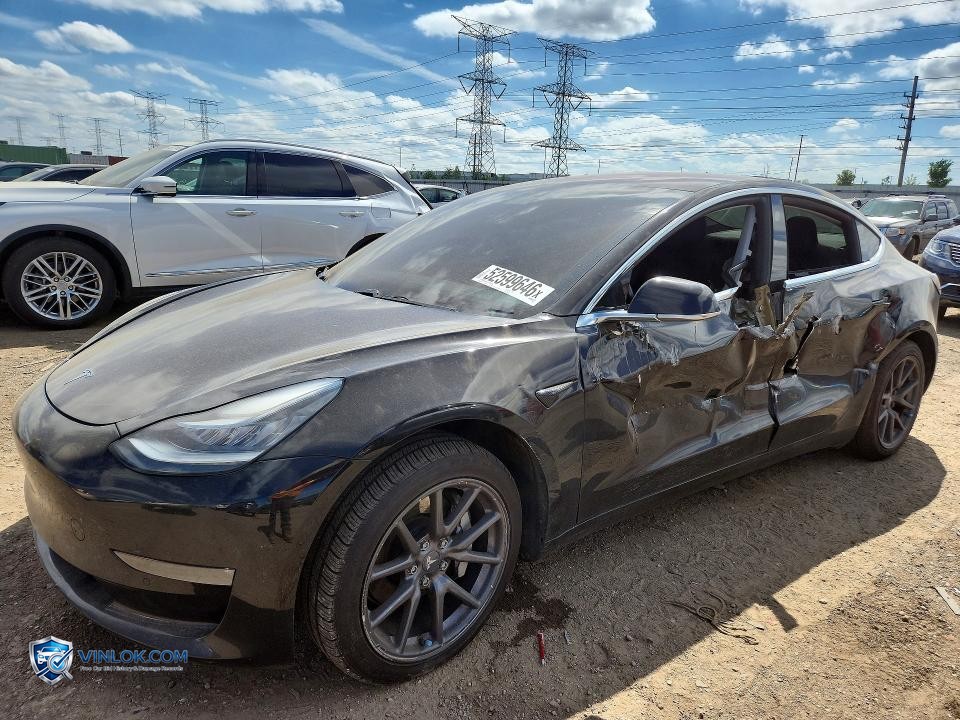 2019 TESLA MODEL 3 – Lot 52599646 auction photo