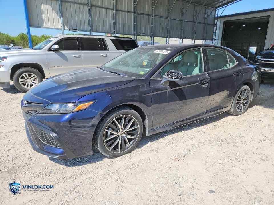 2021 TOYOTA CAMRY SE – Lot 52600106 auction photo