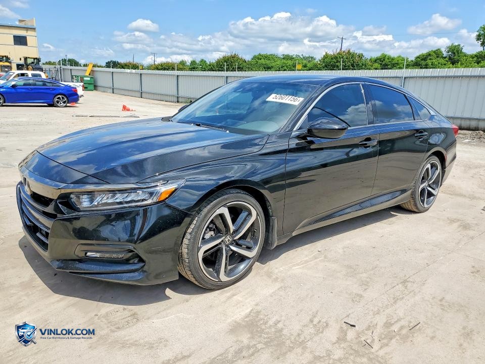 2019 HONDA ACCORD SPORT – Lot 52601156 auction photo