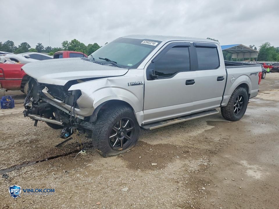 2016 FORD F150 SUPERCREW – Lot 52602216 auction photo