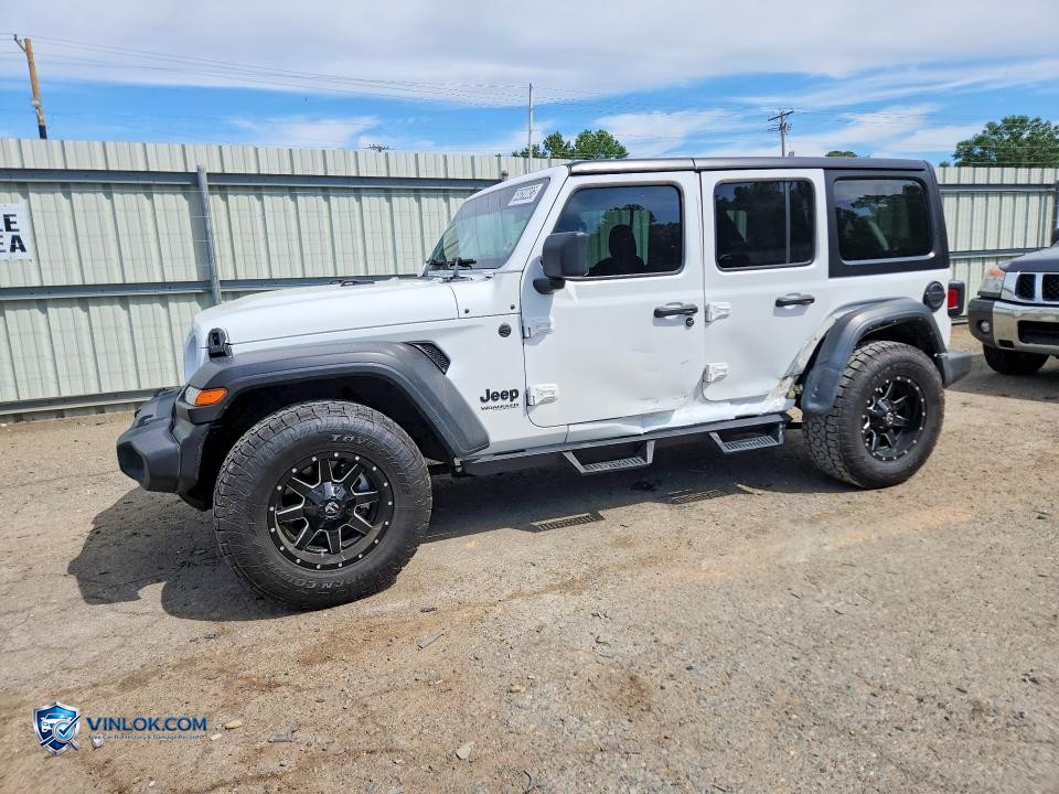 2022 JEEP WRANGLER UNLIMITED SPORT – Lot 52602296 auction photo