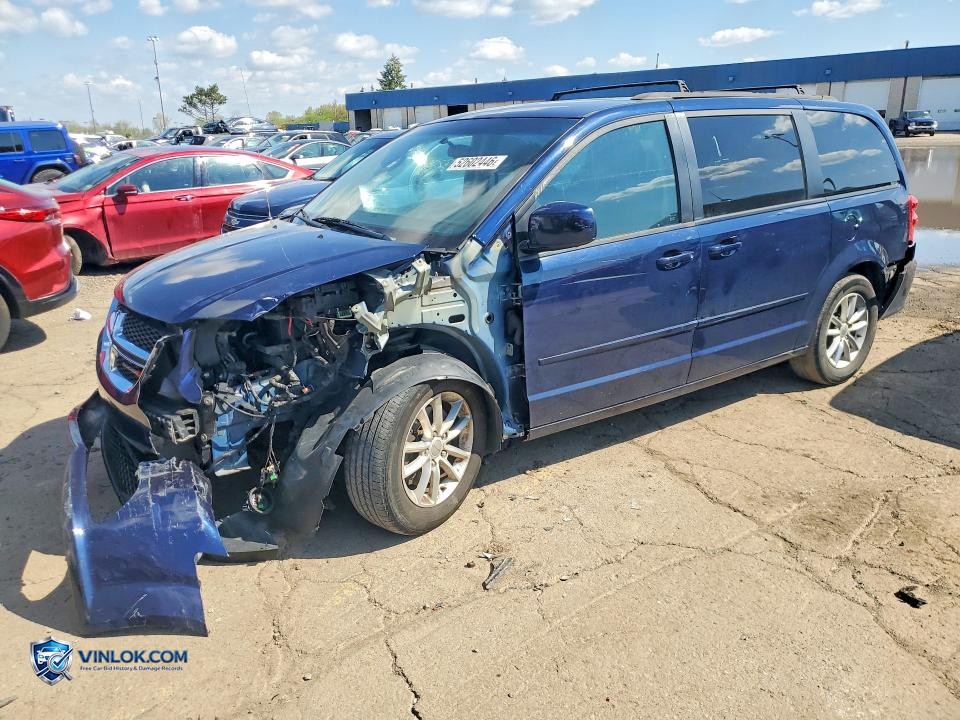 2014 DODGE GRAND CARAVAN SXT – Lot 52602446 auction photo