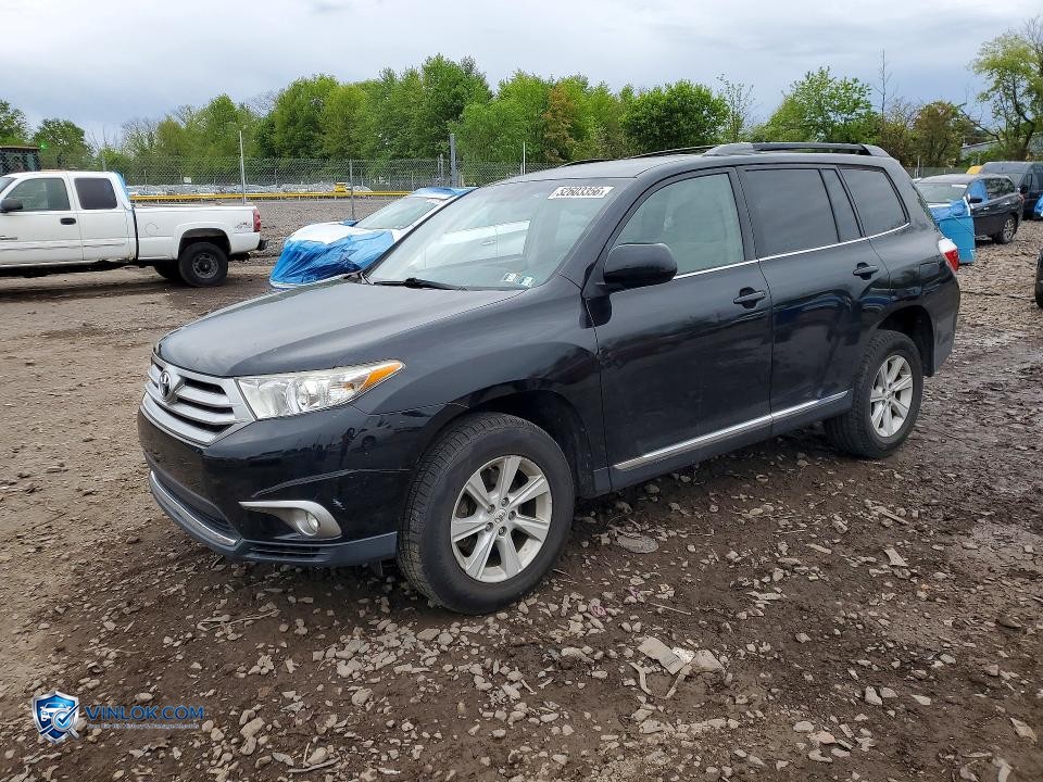 2012 TOYOTA HIGHLANDER BASE – Lot 52603356 auction photo